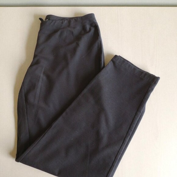 Eileen Fisher Stretch Crepe Pants - Dark Gray - Size Medium - Pre-owned (GC) - Picture 4 of 7